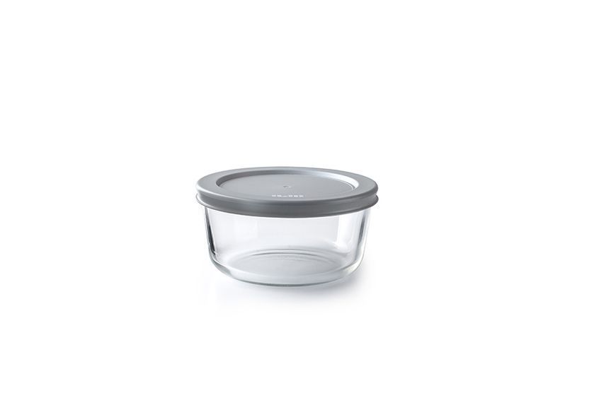 IBILI glass food containers set of 4, round