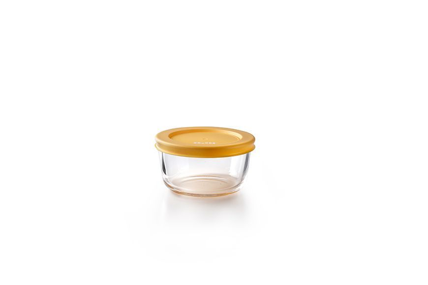 IBILI glass food containers set of 4, round