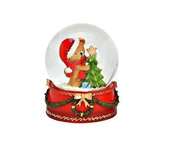 Christmas snow globe Santa Claus, 7x7x9 cm