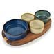Porcelain serving set MODERN KITCHEN, colorful