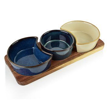 Porcelain colorful serving set MODERN KITCHEN 26.5 cm