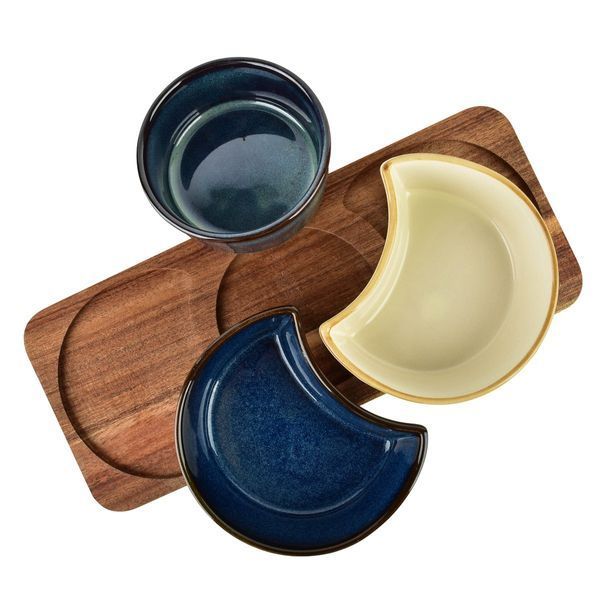 Porcelain colorful serving set MODERN KITCHEN 26.5 cm