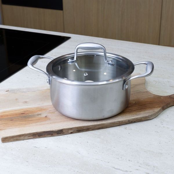 Stainless steel saucepan Menastyl Trinox 20 cm