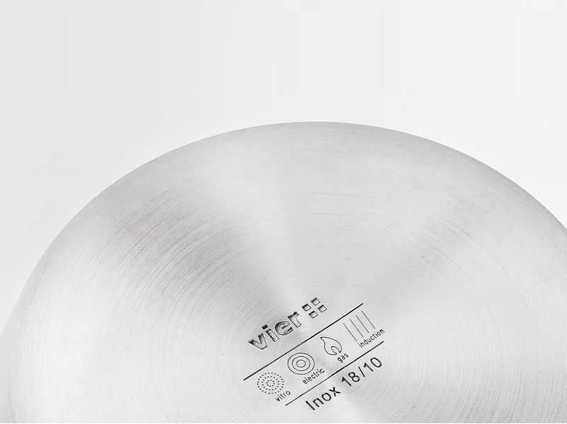 Stainless steel shallow cooking pot Tartera 20 cm