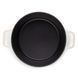 Round cast iron saucepan Rosmarino 5.7 l, white