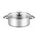 Stainless steel cooking pot 28 cm