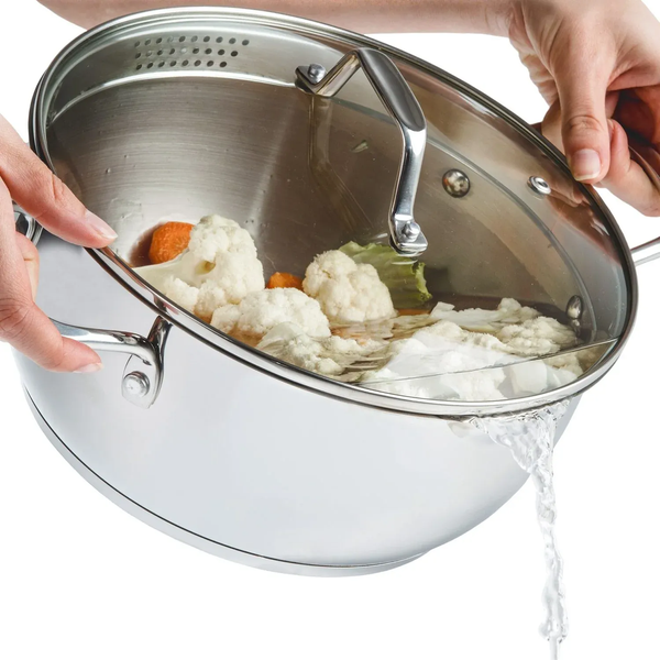 Rosmarino Pour&Cook II Stainless Steel Pot, 2 L, Gray