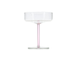 Champagne glasses with pink handles 200ml 2 pieces