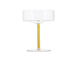 Champagne glass glasses with yellow handles 200ml 2 pieces